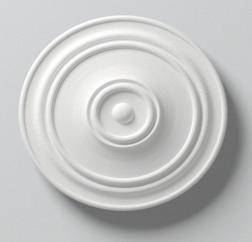 Ceiling rose resin - rose, strong