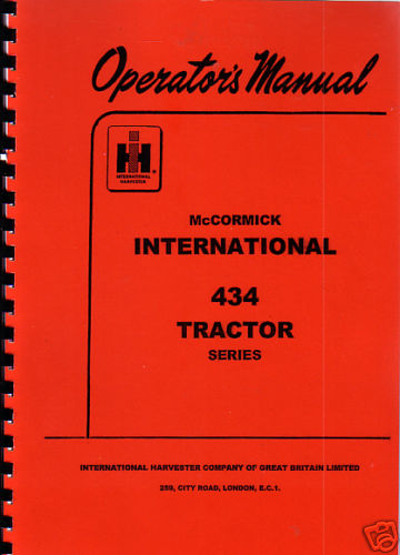 Mccormick international 434 - international, "434"