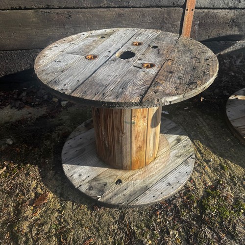 Wooden cable reels reclaimed - wooden,