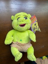 Shrek The Third BABY BOY  ~ NO LONGER TALKS ~ Soft Plush Stuffed 6" ~ GOSH