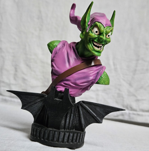 Green goblin mini - green, mini-bust