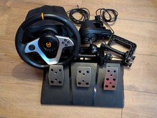 Krom K-Wheel Pro racing steering pedals gear lever for PC NXKROMKWHLPRO READ