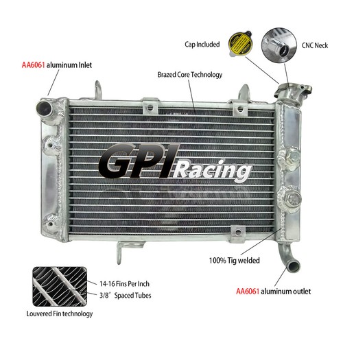 Aluminium radiator for - radiator, suzuki