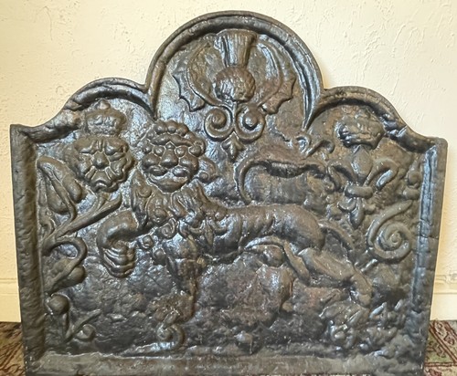 Antique fireback english - fireback,,