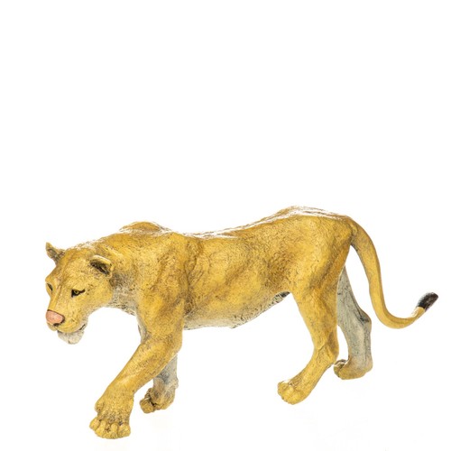 Coloured bronze sculpture
