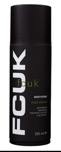 Fcuk vintage body spray 200ml - body,