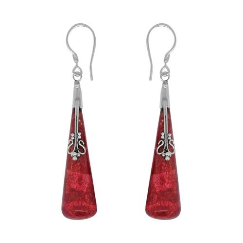 Handcrafted red sponge coral - handcrafted,
