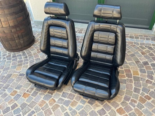 Lancia delta leather seat - x,