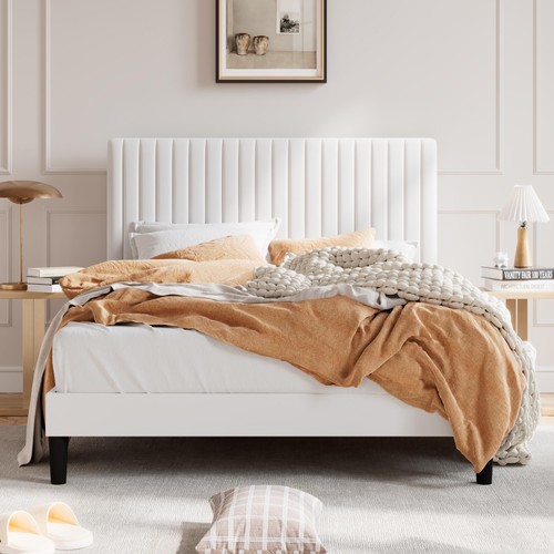Queen upholstered platform - queen,