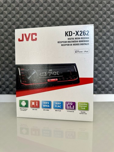 Jvc x262 usb aux single - jvc, fm