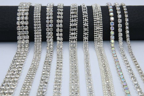Ss12 rhinestone chain trim - ss12,