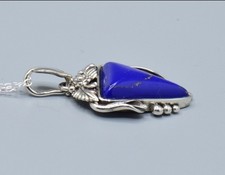 Vintage Lapis Lazuli Pendant