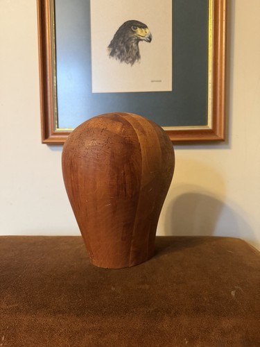 Antique hat wig display stand - antique,