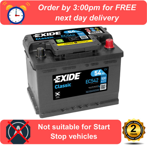 Ec542 exide classic - ec542,