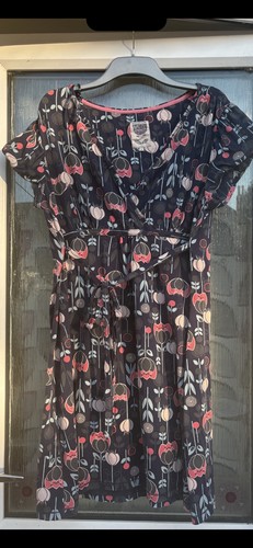 Pretty wrap over dress - wrap,