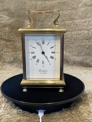 Carriage clock woodford solid - carriage,