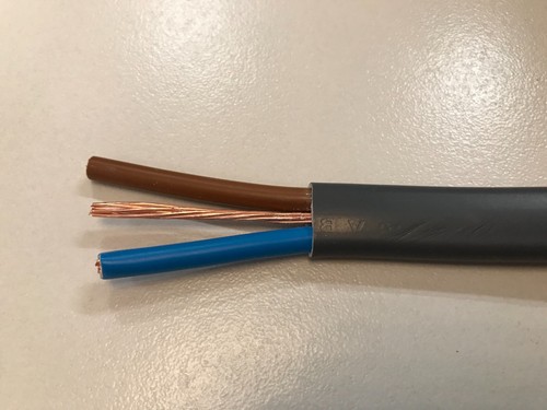 10mm twin and - twin, metre