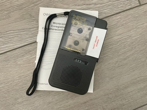 Realistic micro dictaphone - micro,
