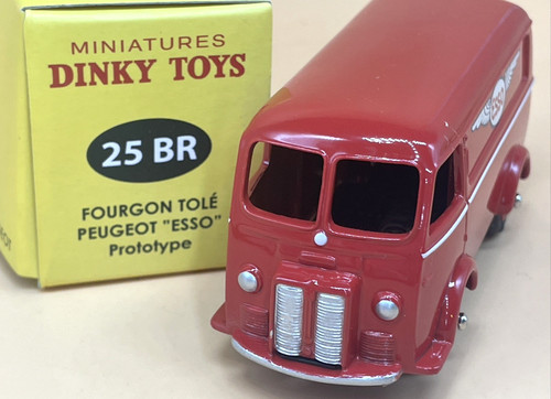 Dinky 25br peugeot esso van - esso,