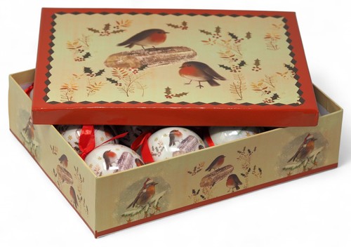Christmas robin decorative - robin,