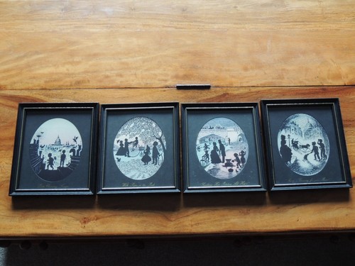 Silhouette framed prints - framed,