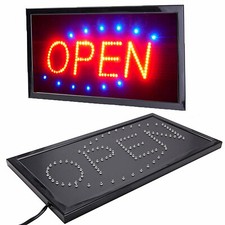 Bright LED Neon Open Shop Sign