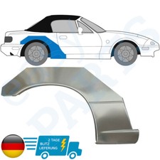 For Mazda MX 5 NA 1989-1998 wheelbase repair plate fenders / right