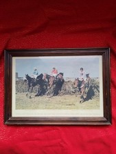 Framed Print - Rubstic at the Last Fence, 1979 Grand National
