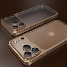 Luxury Plated Clear Matte Case
