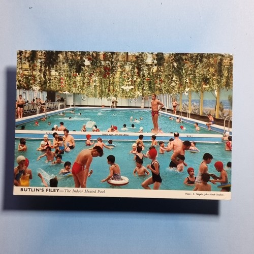 Filey postcard 1974 butlins - postcard,