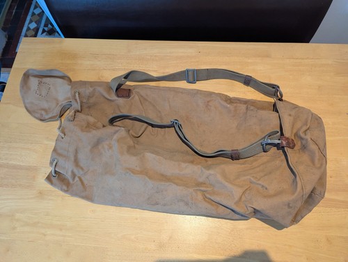 Ww2 army canvas kit bag - ww2,
