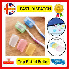 2/5/10 Toothbrush Head Covers Portable Travel Camping Holder Brush Cap Case Sets