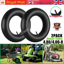 2x Inner Tube 4.80/4.00-8 STRAIGHT VALVE for 16 Inch Tyre Wheelbarrow Sack Truck