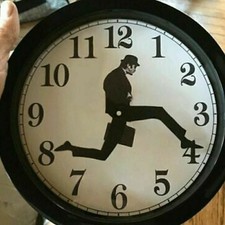 Creative Ministry of Silly Walks Clock Inspired Silly Walk Wall Clock
