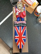 RARE Beer pump/tap handle ‘TROOPER’