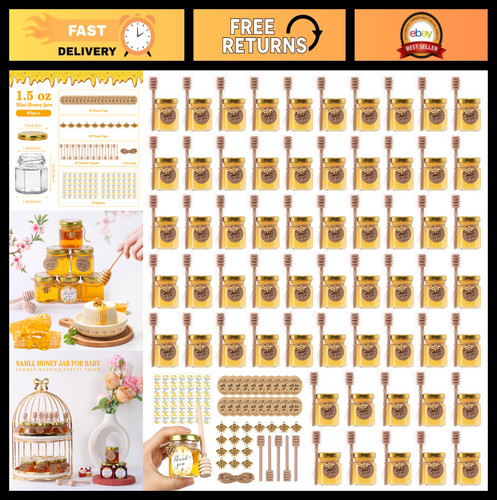 Mini honey jars 5 - 60,