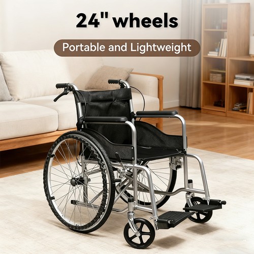 Lightweight folding wheelchair - folding,