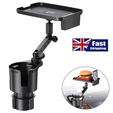 3in1 Car Cup Holder Tray Phone