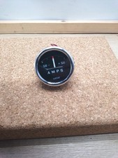 Vintage Lucas Amp meter Black