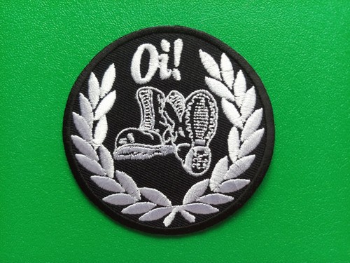 Trojan skinhead sew iron - sew, on