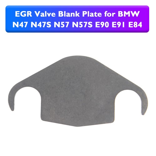 Egr valve blank plate - blank, for