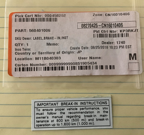 Label break inst - label,