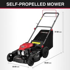 21" Self-Propelled Gas Lawn