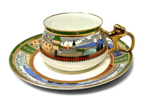 Lomonosov porcelain bone - porcelain, china