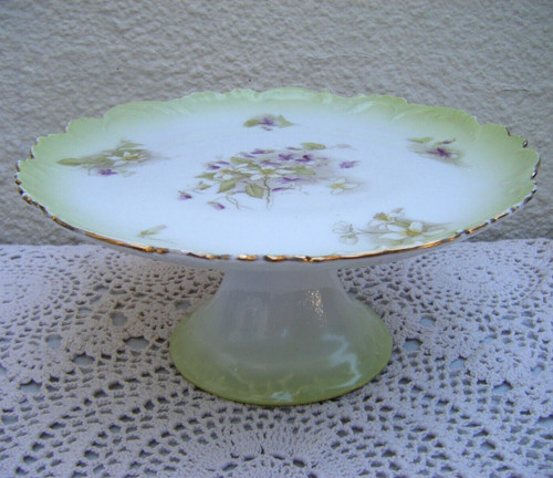 Antique cake stand - antique,