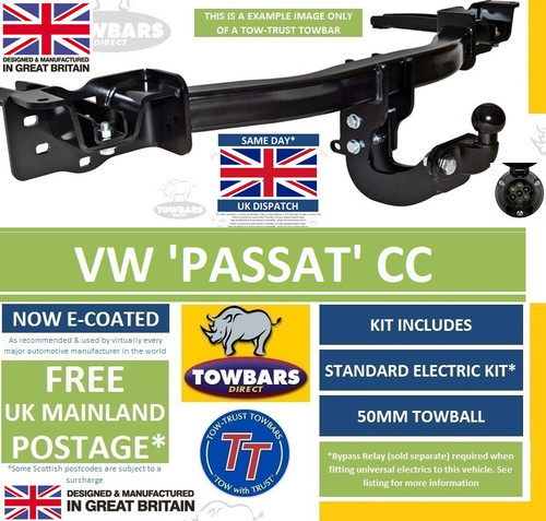 Flange towbar for - towbar,