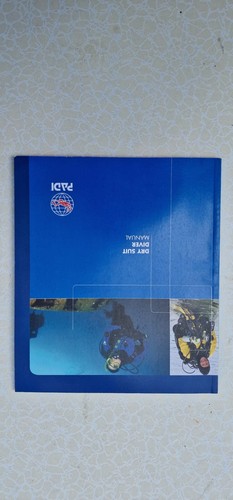 Padi dry suit diver manual - diver,