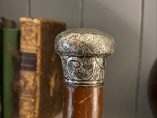 Antique Silver Topped Malacca