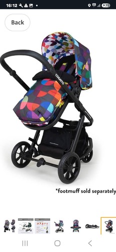 Cosatto baby pram 1 - baby,