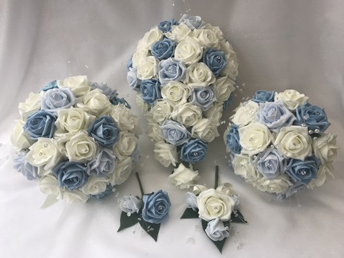 Wedding flowers ivory rose - ivory,